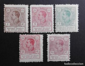 Timbres: GUINEA ESPAÑA DEPENDENCIAS POSTALES 1920